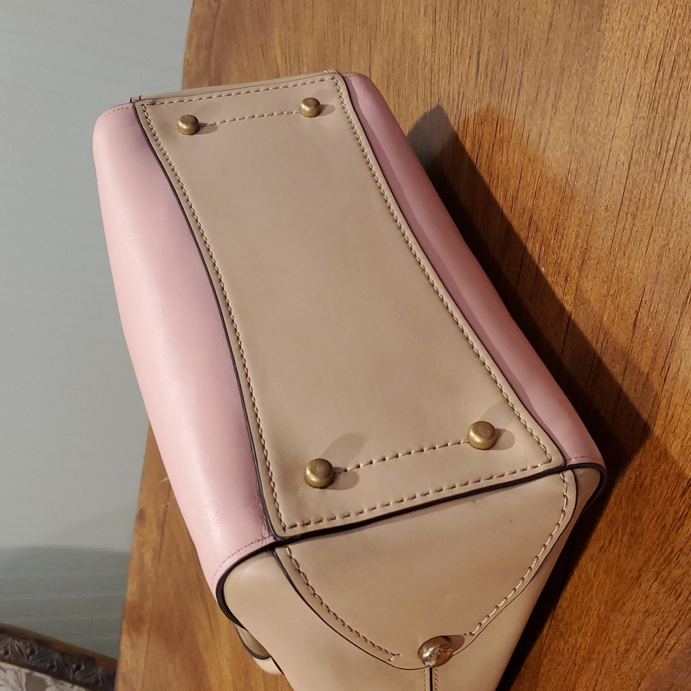 Coach Grace Colorblock Satchel - Picture 6 of 16